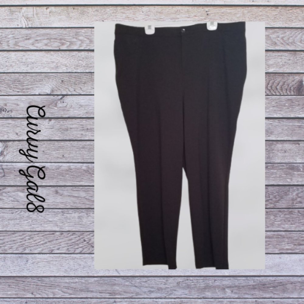 JM Collection Woman Brown Dress Pants 24W